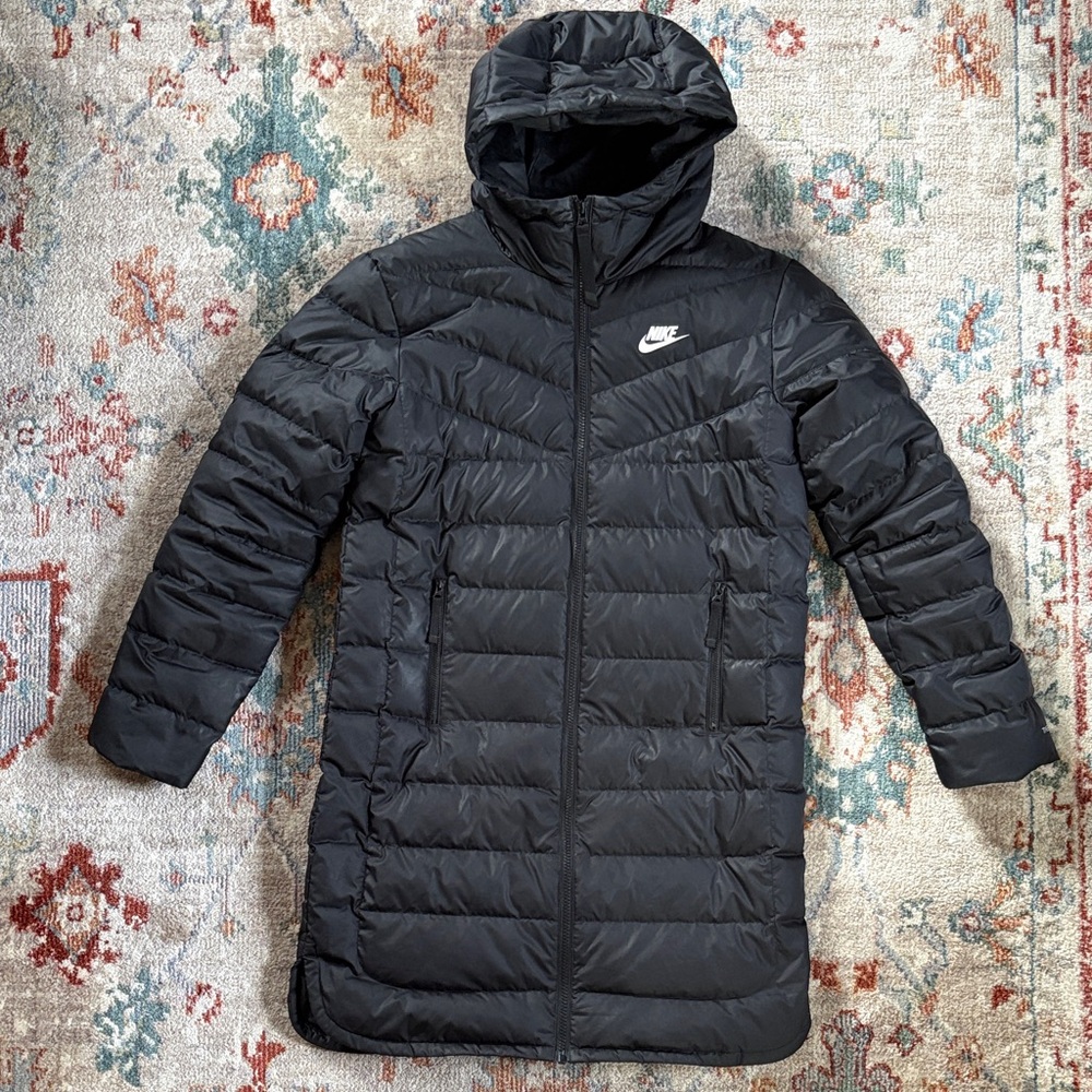 Nike Therma-Fit Repel Down Hooded Jacket - Black XS